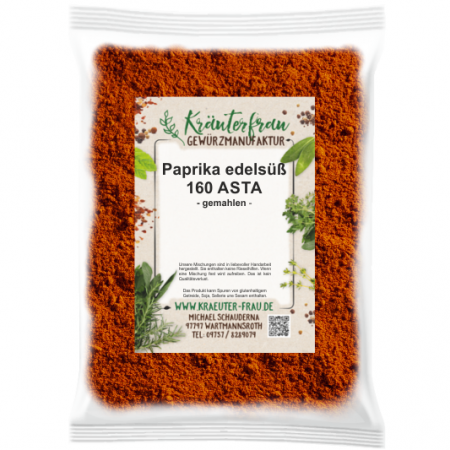 Paprika edelsüss 160 ASTA, gemahlen - 45 g